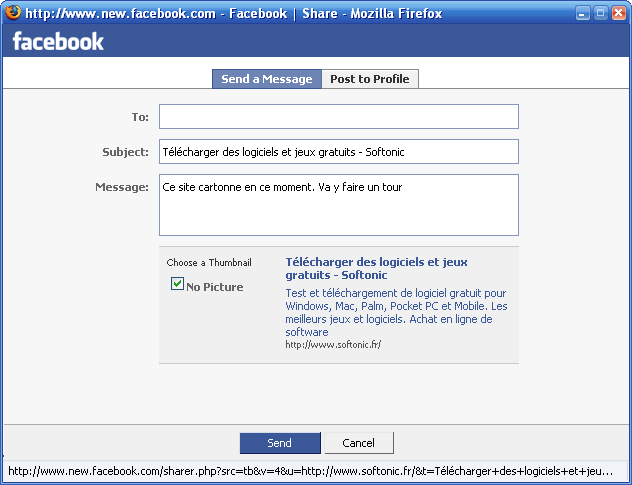 Facebook Toolbar - тулбар социальной сети facebook.
