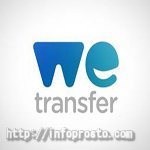 Передача больших файлов через Интернет с помощью WeTransfer.