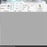 Freemore PDF to JPG PNG TIF Converter - преобразование pdf в jpeg формат.